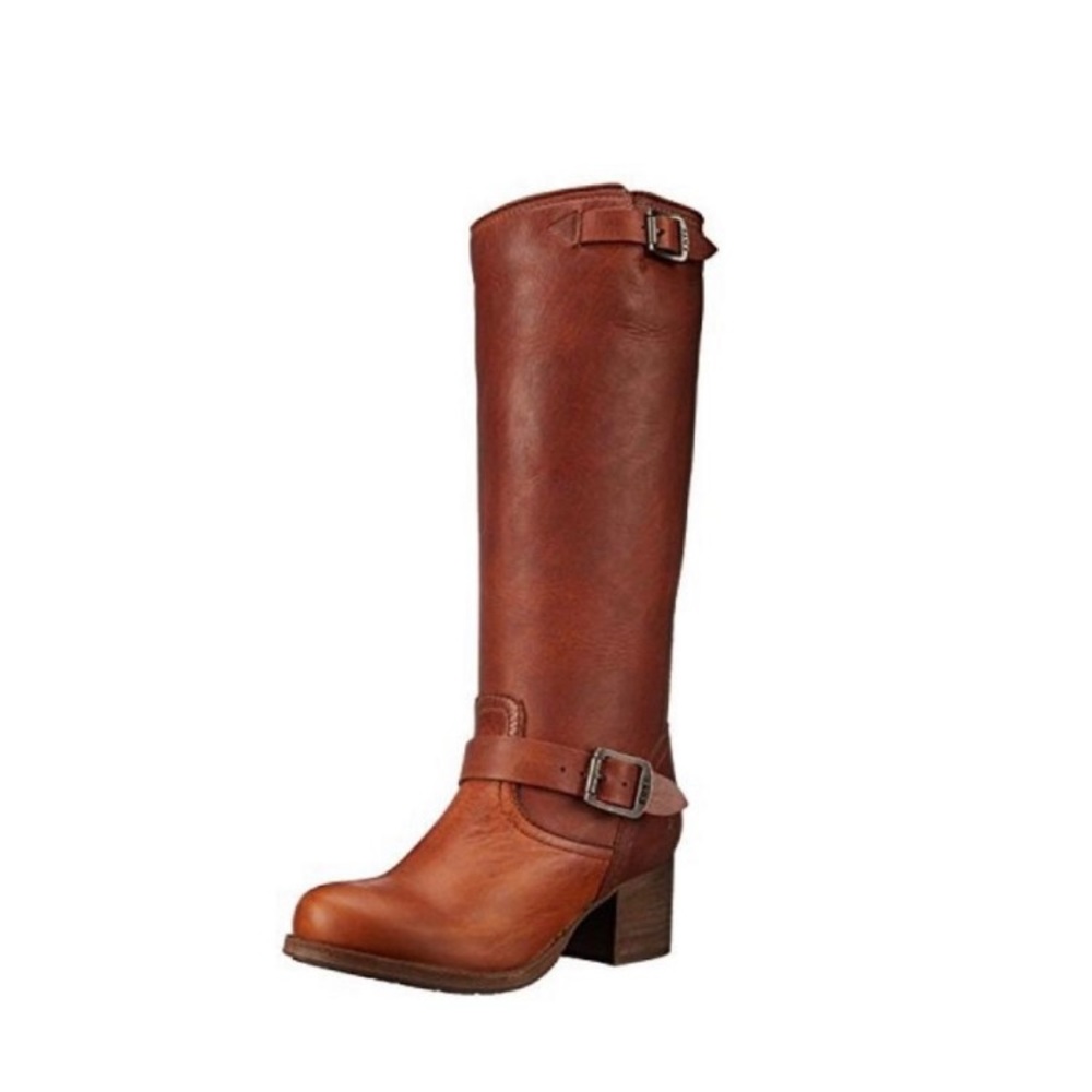 Frye Vera Slouch Block Heel Boot 8.5